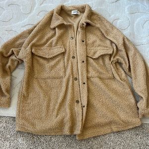 THE POST Sherpa Teddy Pullover